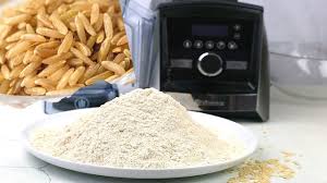 Fluffy toasted coconut vegan pancakes made with spelt flour, natural sweeteners, and toasted shredded coconut. Brown Rice Flour How To Process Brown Rice Flour Youtube