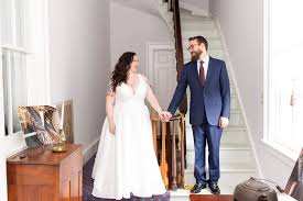 Tattooed Bride And Bearded Groom At Edwards Place Wedding In Springfield By Karen Shoufler Vintage Groom Chicago Wedding Brides With Tattoos