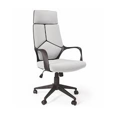 Visitez ebay pour une grande sélection de bureau design noir et. Fauteuil De Bureau Design En Tissu Gris Avec Une Hauteur Reglable