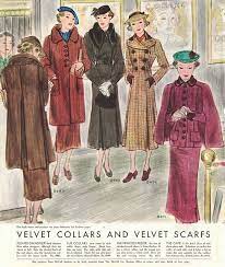 1930s Fall Winter Coats Fall Winter Coat Winter Fashion Coats 30 S Fashion