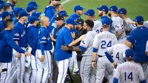 Toronto blue jays baseball game. Bad Blood Rangers And Blue Jays Renew Their Rivalry With Another Alds Showdown Ctv News