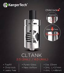 Talk to your child about vaping. Kanger Cl Sub Ohm Tank Child Lock To Protect The Kids Vape Efuntop Ecig Vape Vape Mods Box Vape Tanks