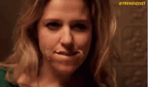 Facial Messy Biting Lips Kiss GIF | GIFDB.com