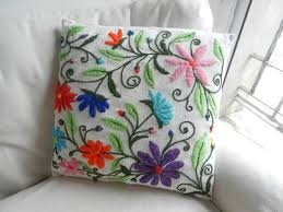 Yastik Modelleri Mimuu Com Crewel Embroidery Kurdele Oyasi Oya Ornekleri