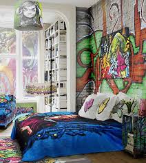 Graffiti Bedroom Decoration On The Wall Graffiti Bedroom Wallpaper Bedroom Skateboard Bedroom