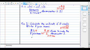 Averaging per unit costs when you add new stock unit rates whats the better buy comparing unit rates. Notes For 7th Grade Chapter 2 Lesson 1 Unit Rates Youtube