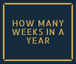 Int weeks = getweeksinyear ( 2012 ) should return 52 weeks // means there are only 52 weeks in 2012. How Many Weeks In A Year