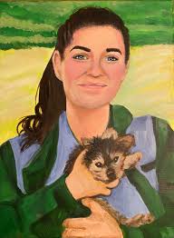 Artist shares unfinished watercolor painting and seeks feedback