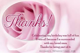 Thank You Message For Birthday Wishes For My Daughter Birthday Thank You Messages Thank You For Birthday Wishes 365greetings Com Thank You Messages For Birthday Thank You For Birthday Wishes Birthday Message For Friend