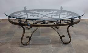 Black Wrought Iron Coffee Table With Glass Top Iron Coffee Table Glass Top Coffee Table Wrought Iron Glass