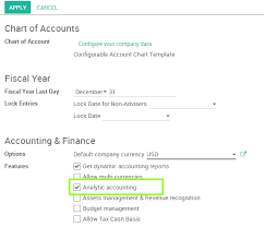 Analytic Account Use Cases Odoo 11 0 Documentation