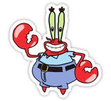 Mr Krabs From Spongebob Sticker By Katuse Mr Krabs Spongebob Aesthetic Stickers