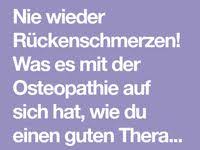Rückenschmerzen zählen statistisch zu den häufigsten gesundheitlichen beschwerden und bewährt hat sich hierbei die osteopathie: Osteopathie 3 Ubungen Fur Den Rucken Wunderweib Schmerz Ubungen Ruckenschmerzen