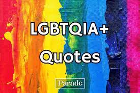 Queeries is a weekly column by cbc arts producer peter knegt that queries lgbtq art, culture and/or identity through a personal lens. 50 Lgbtq Quotes Lgbtqia Quotes Pride Quotes Lgbt Pride Quotes