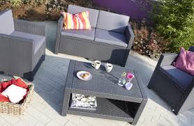 Le beau temps approche, le aujourd'hui, nous voulons vous montrer les meilleurs salons de jardin résine qui sont actuellement sur le marché. Allibert Monaco Ensemble De Salon Graphite Allibert
