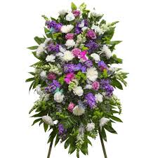 Dancing Butterflies Standing Spray Arranged By A Florist In Jacksonville Fl Kuhn Flowers