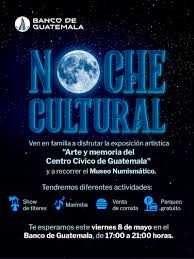 Banco de Guatemala abre sus puertas para recorrido nocturno en el Museo Numismático