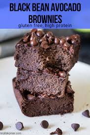 Black Bean Brownies With Mix Black Bean Avocado Brownies Recipe Gluten Free Kroll S Korner Recipe Avocado Brownies Food Processor Recipes Brownie Recipes