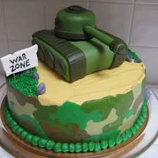 Hey guys here is a video on 3 different birthday cakes without fondant for men. Military Cakes Photos