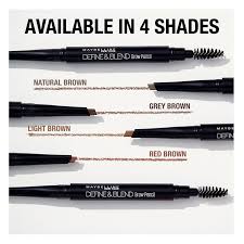 Maybelline Define And Blend Brow Pencil Ori Bpom Pensil Alis Eyebrow Lazada Indonesia