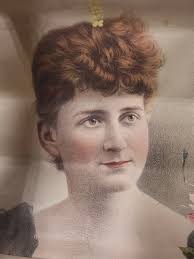 Clair Tuttle dramatic co poster Agnes Cameron stage portrait litho 1880s  stage