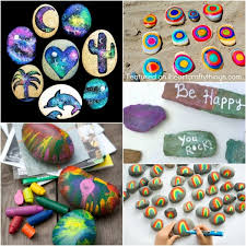 Rock 'n' roll is well and alive! 25 Creative Rock Crafts Kids Will Love I Heart Crafty Things