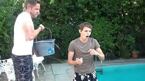 Robbie Kay And Sean Maguire Complete The Ice Bucket Challenge For Als This Is So Great Robbie Kay Sean Maguire Once Upon A Time