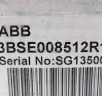 ABB 3BSE008512R1 DI820 S800 I/O 8 CH Digital Input Module PR:G G3 120 V NEW
