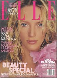 Amazon.com: Elle Magazine, Vol. XVI, No. 8, No. 192 (April, 2001): Valerie  Sipp, Uma Thurman, Cordula Rayer, Annie Morton, Heidi Klum, Roberta Myers:  圖書