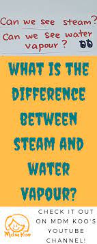 Do You Know The Difference Between Water Vapour And Steam For Singapore Primary Science Upper Block Cycles Primary Science Science Education Water Cycle