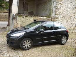 Résultat de recherche d'images pour "peugeot 207 occasion a vendre noire"