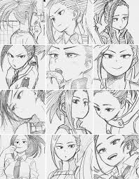 Character Momo Yaoyorozu Anime Sketch Hero My Hero