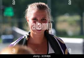 December 08, 2018: Adrienn Nagy, from Hungary, after her winning GD18  semifinal of the 2018 Orange