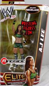 Buy wwe elite collector rey mysterio figure series 15: Aj Lee Wwe Elite 21 Ringside Collectibles Wwe Elite Wwe Aj Lee