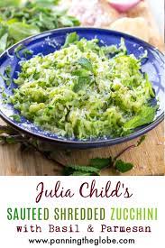 A Wonderful Easy Summer Zucchini Recipe From Julia Child Zucchini Is Shredded Sautee Cooked Vegetable Recipes Shredded Zucchini Recipes Easy Zucchini Recipes