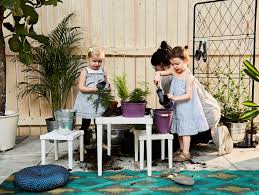 Childrens white dressing table ikea. Utter In Outdoor White Children S Table Ikea