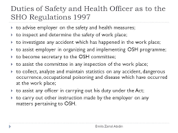 Miscellaneous health and safety jobs. Eoh3202 Occupational Health Ppt Video Online Download