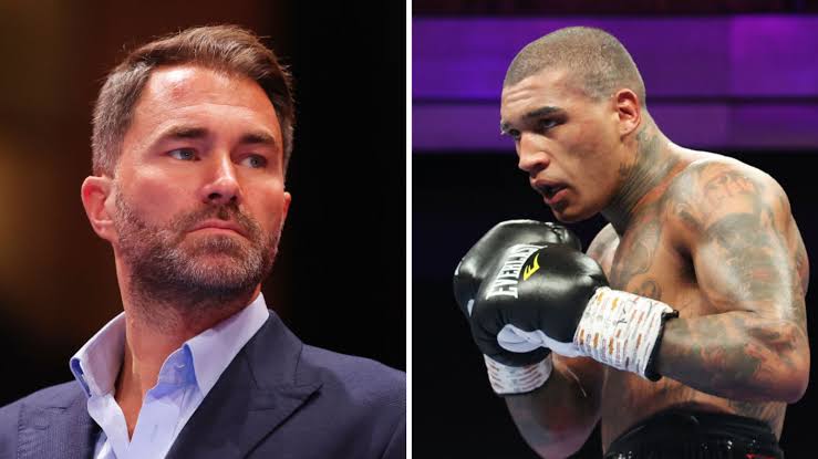 Conor Benn: Eddie Hearn says Benn leaving for Zuffa Boxing is a "dagger in the heart" - BBC Sport