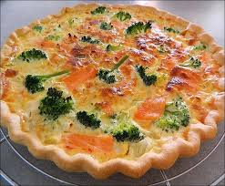 Quiche Saumon Brocolis Quiche Saumon Fume Saumon Et Brocoli Quiche Saumon