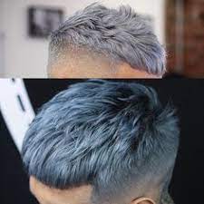 Dark warm grey hair color men. 19 Ash Blue Hair Ideas Men Hair Color Mens Hairstyles Hair Styles