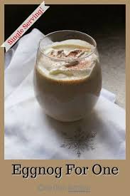 Homemade Eggnog Recipe Single Serving One Dish Kitchen Recipe Eggnog Recipe Eggnog Recipe For One Eggnog Recipe Homemade