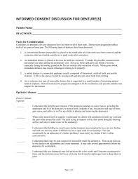 It is used by the patient and dentist to evaluate and achieve the desired appearance of the final denture before the final denture is made. Partial Denture Consent Form Spanish Free Dental Consent Forms In Spanish Vincegray2014 Brynlee Daily Blogs