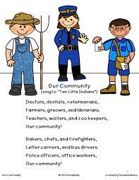 Community Helpers Songs And Rhymes Community Helpers Preschool Community Helpers Community Helpers Theme