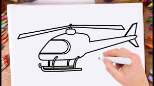How To Draw A Helicopter Easy Learn Drawing Step By Step With Draw Easy Youtube 2) from the middle of the rectangle, draw one vertical and one mark off the width and height of the picture. how to draw a helicopter easy learn drawing step by step with draw easy