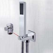 What is a shower head valve? Free Shipping Hand Held Shower Head With Wall Connector Shut Off Valve 1 5m Hose Water Saving Copper Handheld Sprayer Shower Holder Shower Heads Brass Shower
