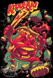 Krool Aid On Black T Shirt By Pop Monkey On Deviantart Art Cartoon Art Artwork
