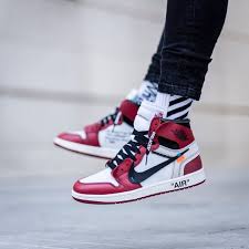 Off White C O Virgil Abloh X Air Jordan 1 High Chicago Vans