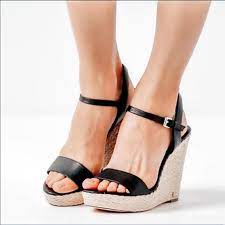 Michael Kors Shoes Michael Kors Jill Wedge Leather Sandal Size85 Poshmark