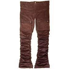 Brown Corduroy Stacked Pants Jordan Bloom