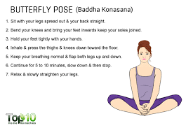 To do bound angle pose, begin seated and stretch the legs out front. 7 Yoga Poses To Help Reduce Fatigue Top 10 Home Remedies Butterfly Pose Easy Yoga Poses Yoga Poses